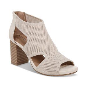 Giani Bernini Women's Arisiaa Memory Foam Knit Ankle Booties Bisque Size 10M